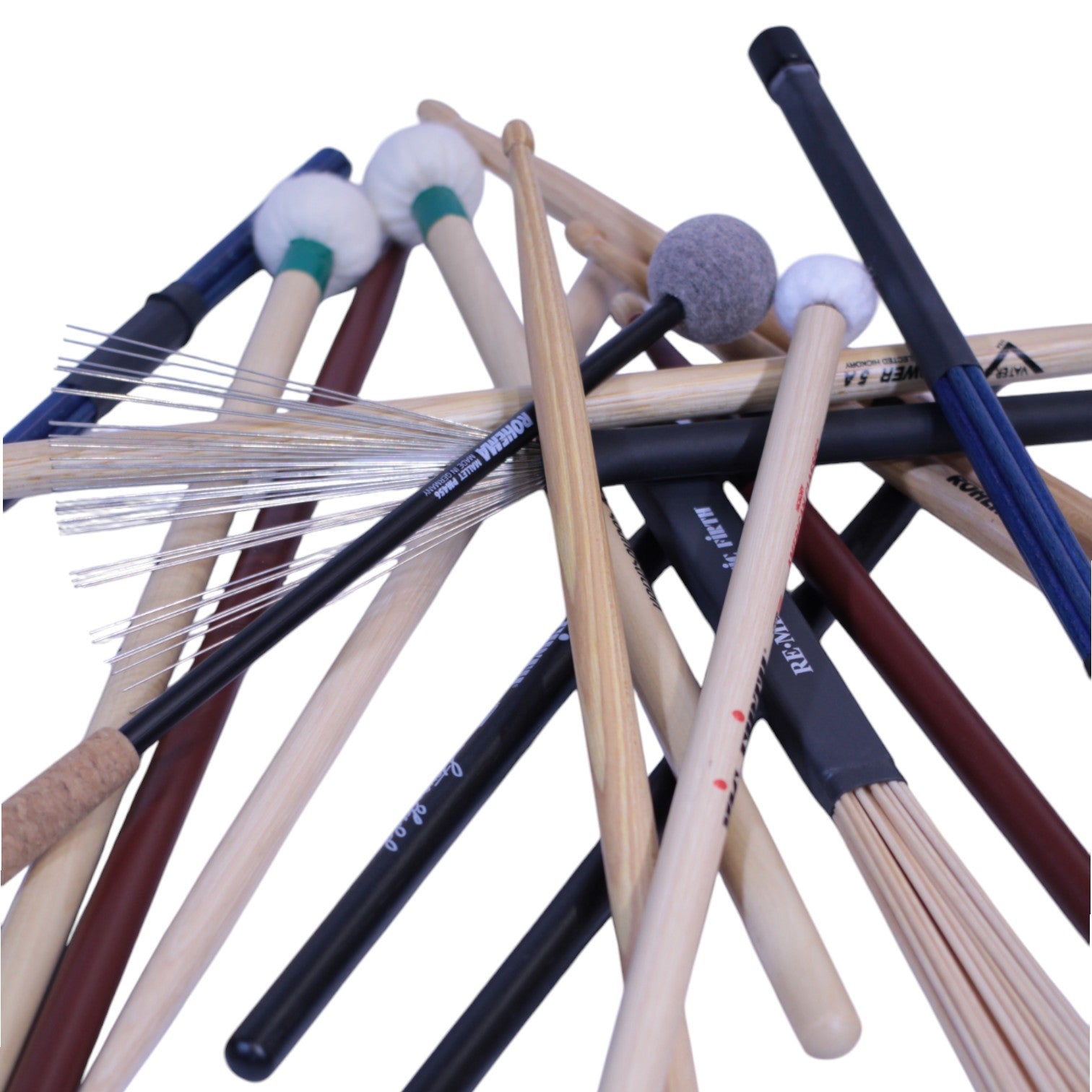 Bacchette, Spazzole & Battenti
