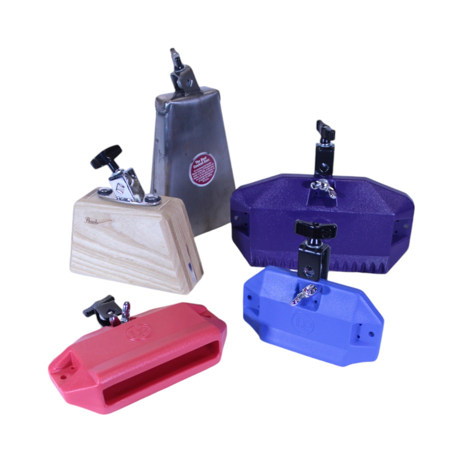 Cowbell, Jamblock & Woodblock