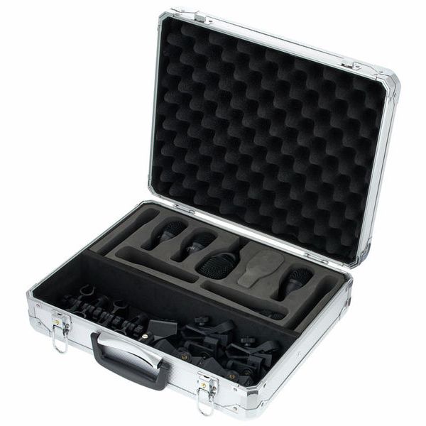 set microfoni audix FP5 studio e live
drum-kit completi di clamp con custodia rigida.