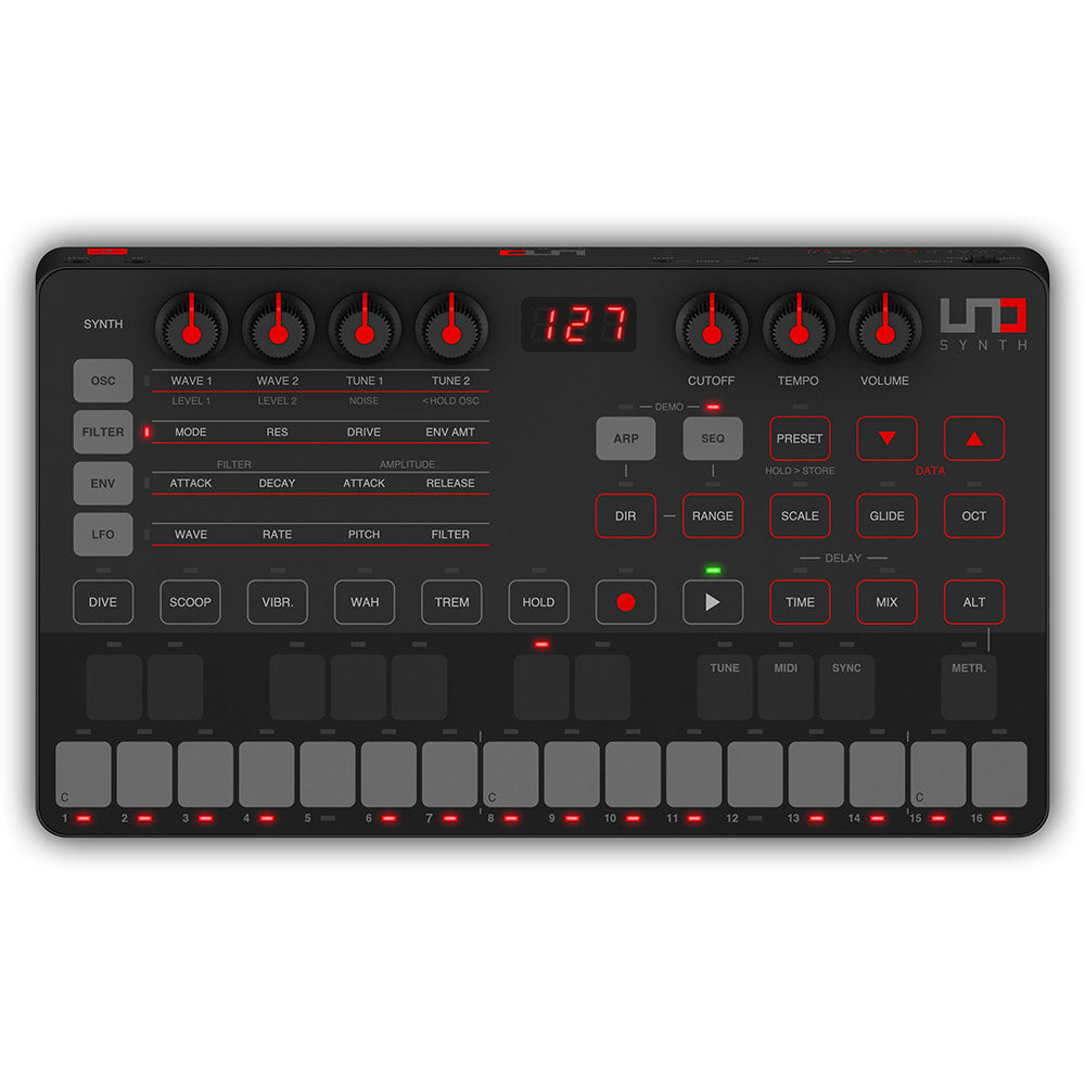 sintetizzatore UNO SHYNT by IK Multimedia uno, sintetizzatore analogico