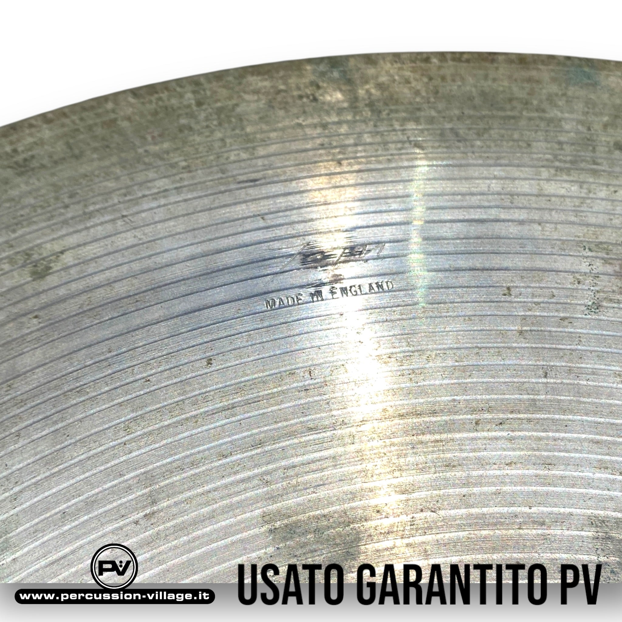 piatto crash ride 18" Zyn by premier Vintage anni 50"