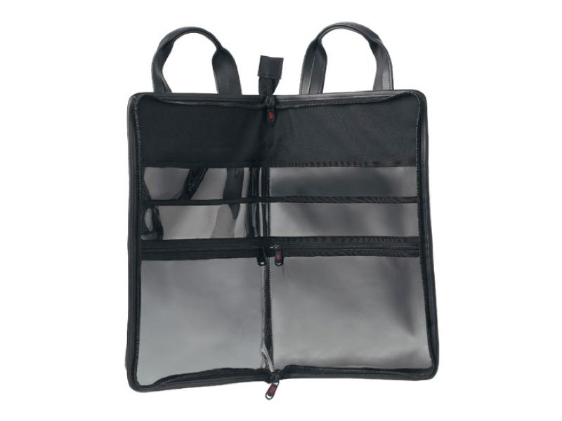 custodia meinl bacchette finitura similpelle - serie xl - mdlxsb - con tracolla a zaino