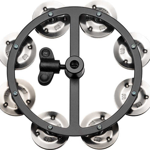 tamburello meinl per astina charleston HTHH1BK da 5" piattini in acciaio una fila
