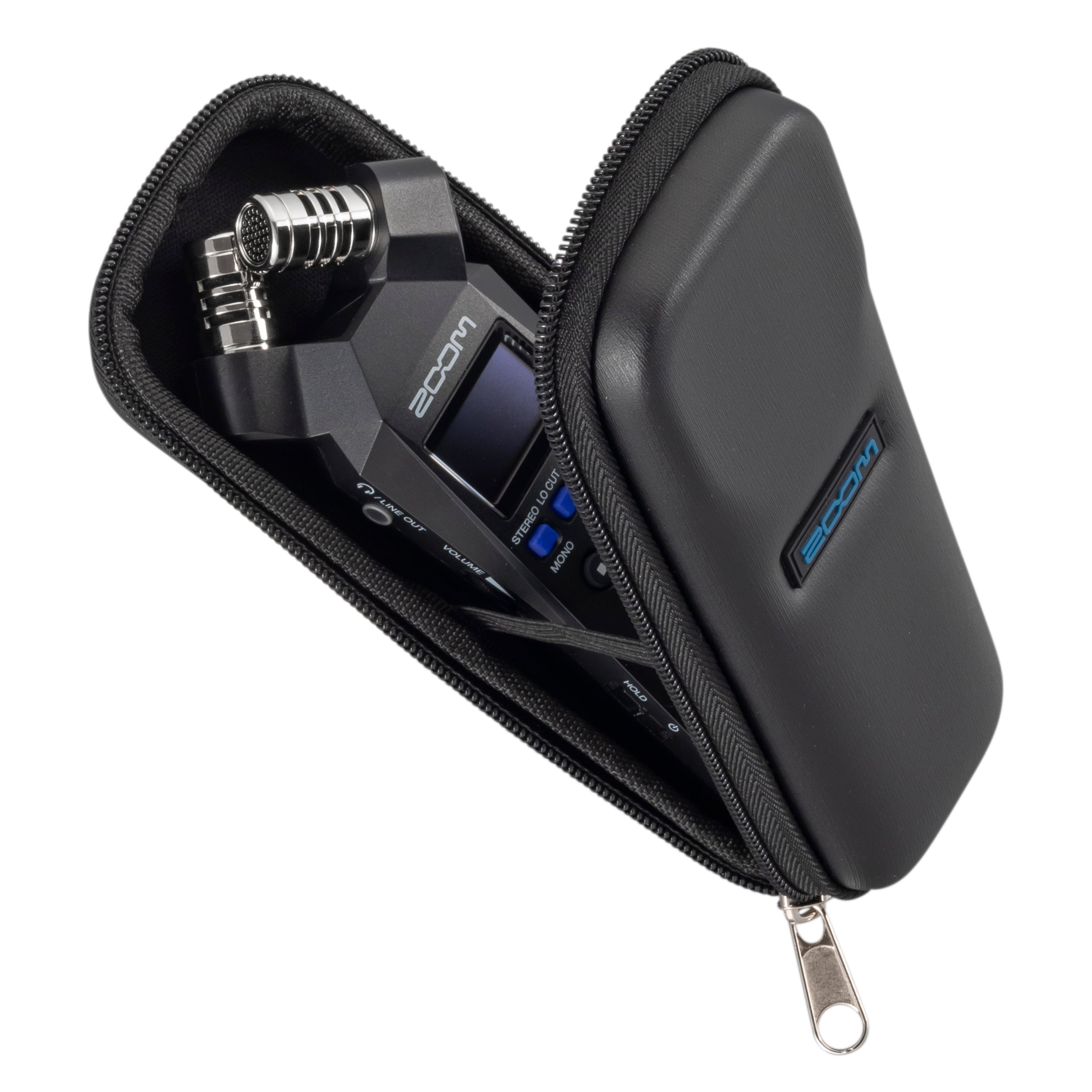 Kit accessori zoom APH1 per H1e Include: 1x alimentatore - 1x cavo USB - 1x filtro antivento - 1x custodia per il trasporto