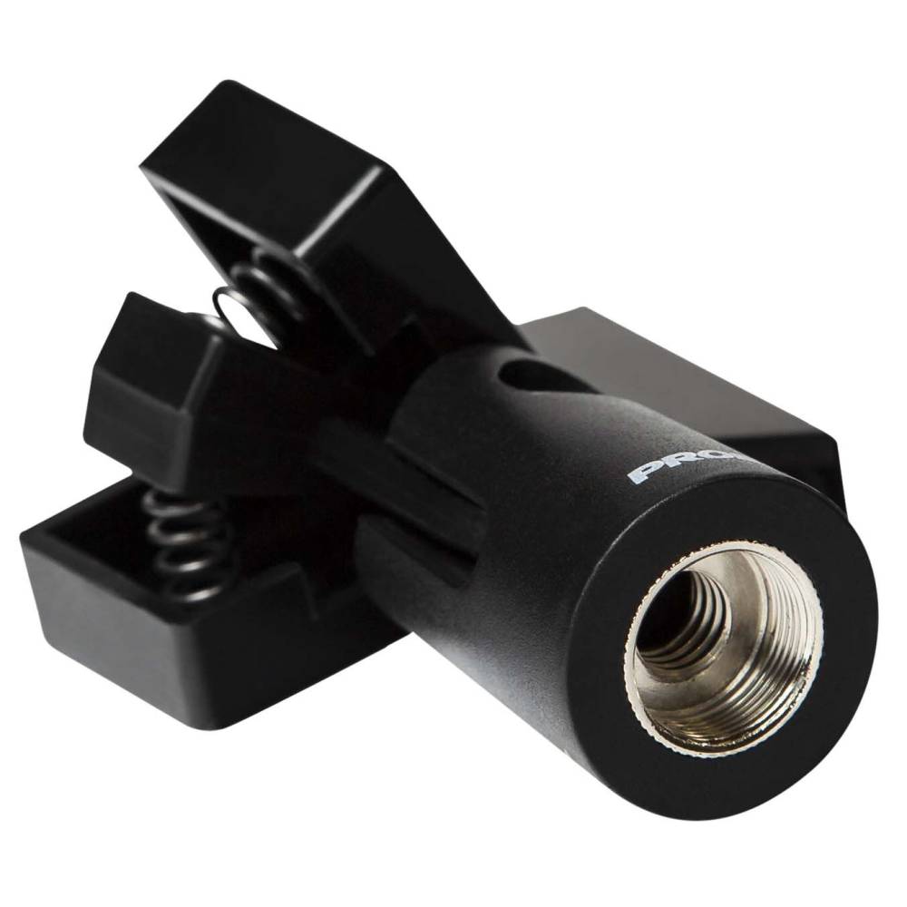 clip Proel supporto reggimicrofono tipo grande in ABS 20/32mm