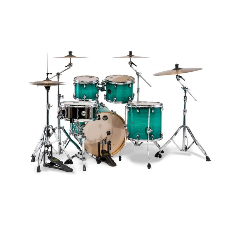 batteria mapex armory 2025 AR504SVJO 5 pezzi con supporto tom su cassa in finitura Jade Stone Burst JO