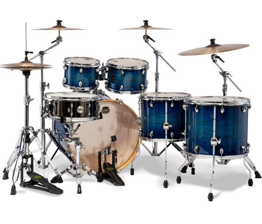 batteria mapex armory 2025 studioease 6 pezzi con supporto tom su cassa in finitura Ocean Sunset JG