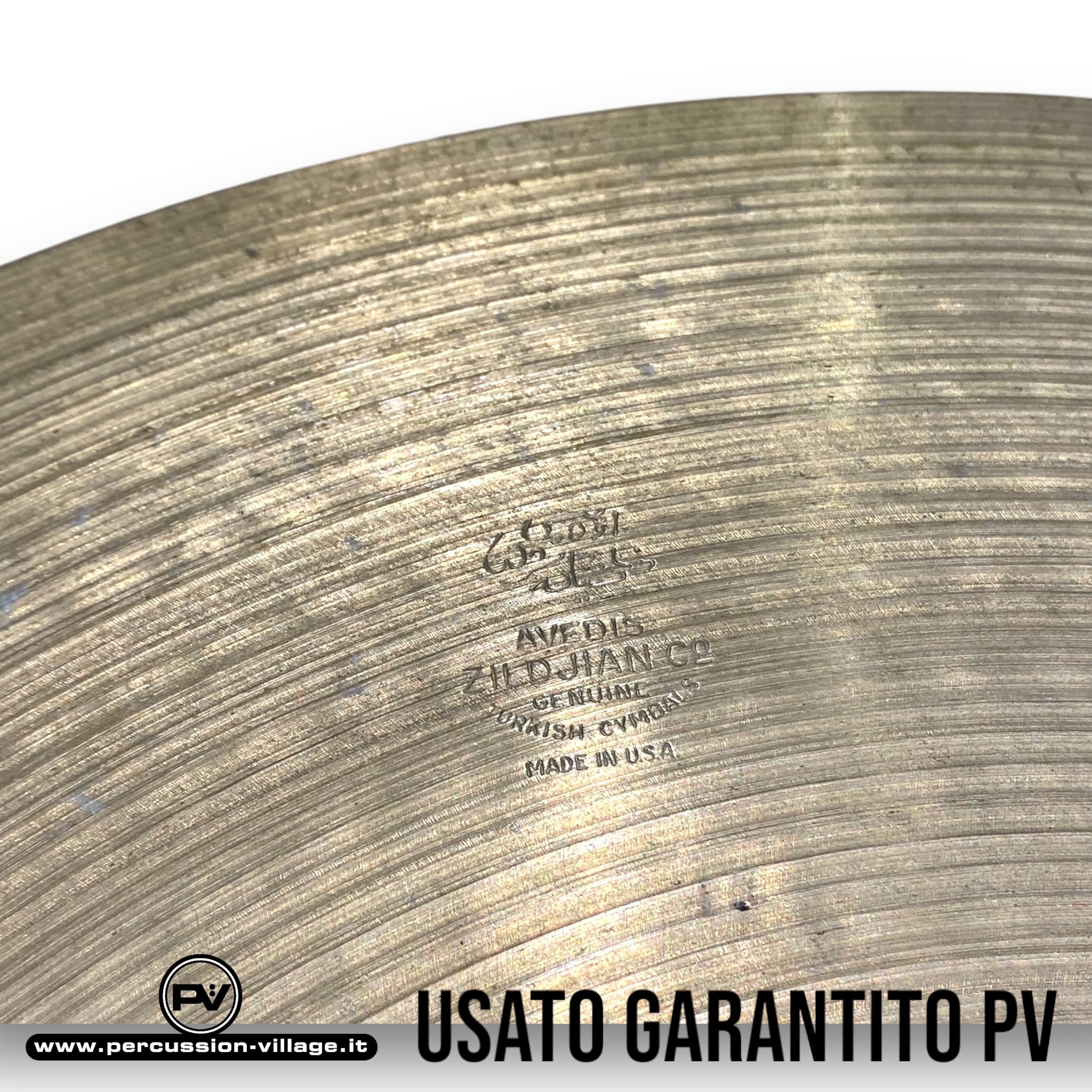 piatto ride 20 zildjian avedis Vintage anni 60 - peso medio -
