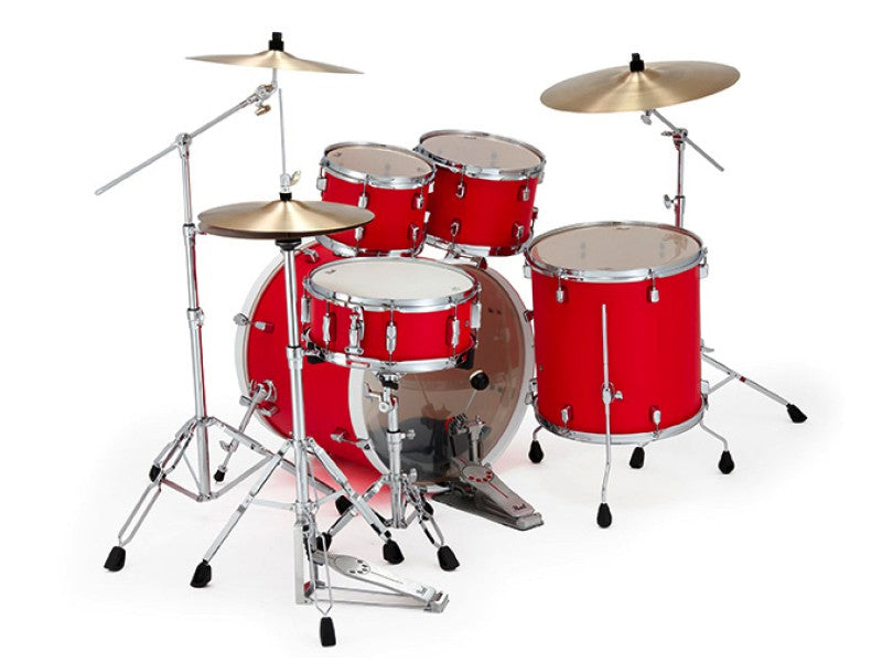 batteria pearl decade maple DMP925S/C899 matte racing composta da: cassa 22x18 tom 10x7 tom 12x8 floor 16x16 snare 14x5,5 Completa di hardware