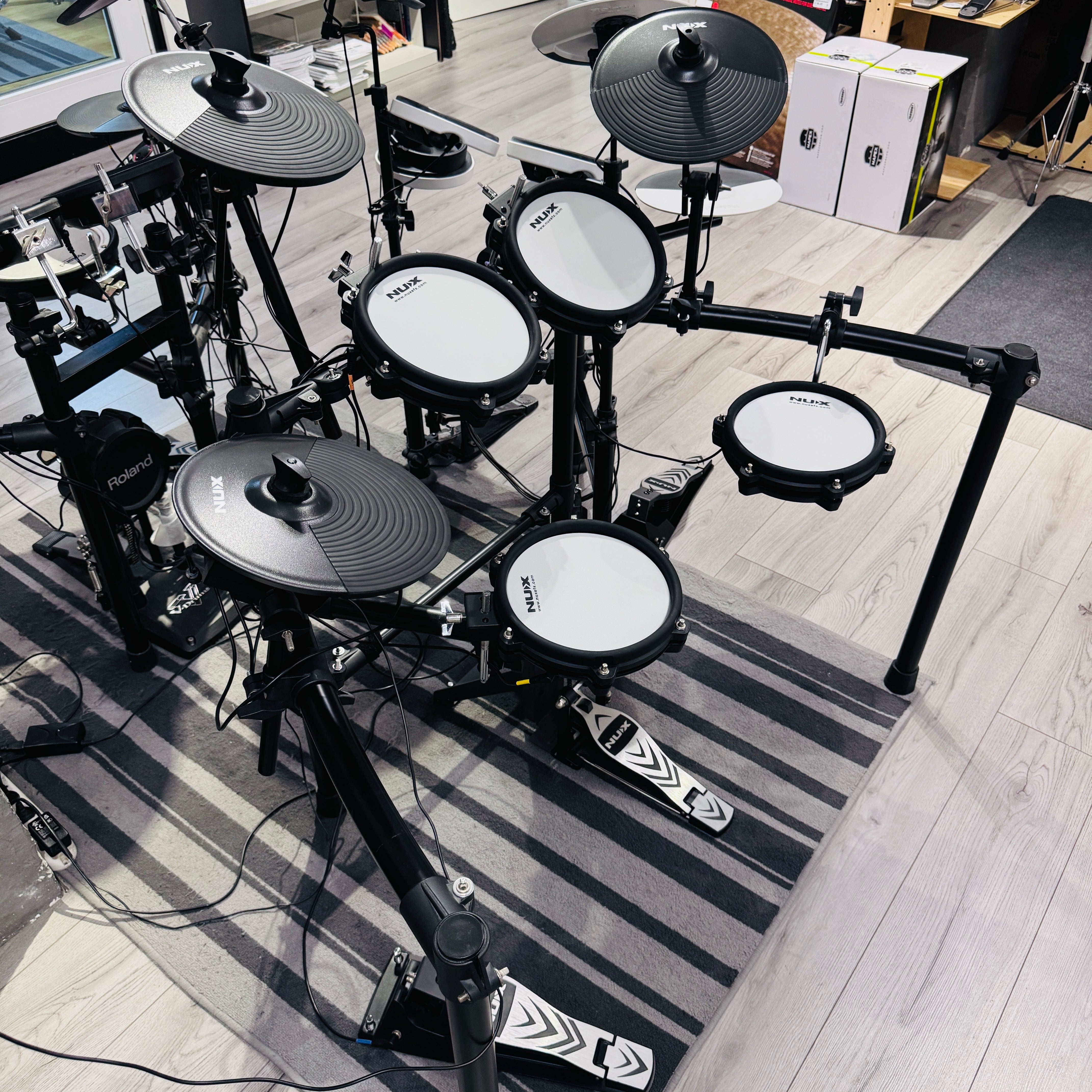 batteria Nux DM-210 mesh kit elettronica e-drumset - usata in condizioni pari al nuovo