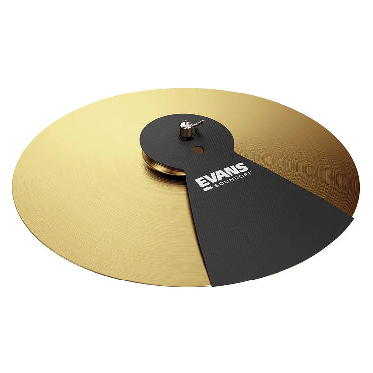 Sound off Evans per piatto da 16 a 18 pollici garantisce una riduzione del volume del 95%