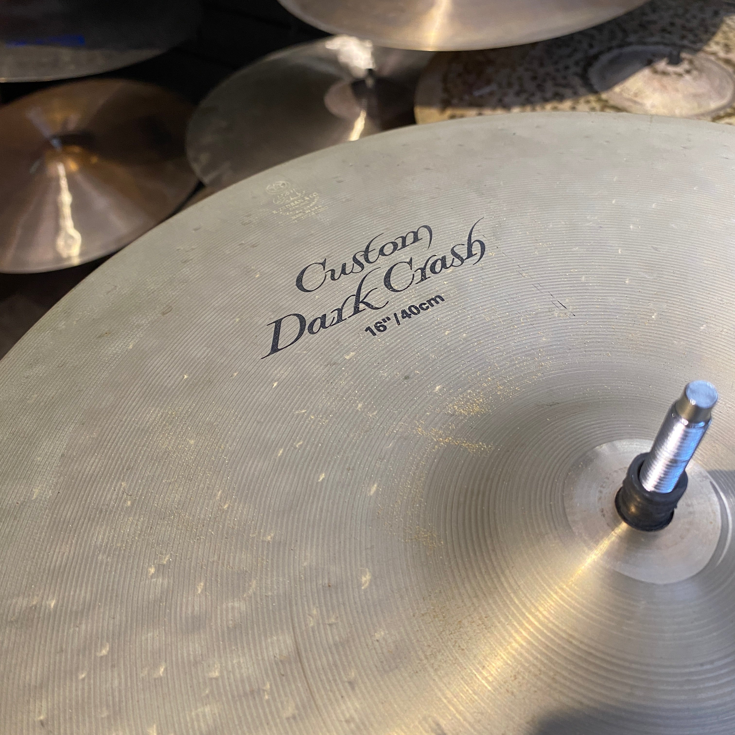piatto crash 16  zildjian K custom  - finitura traditional - usato