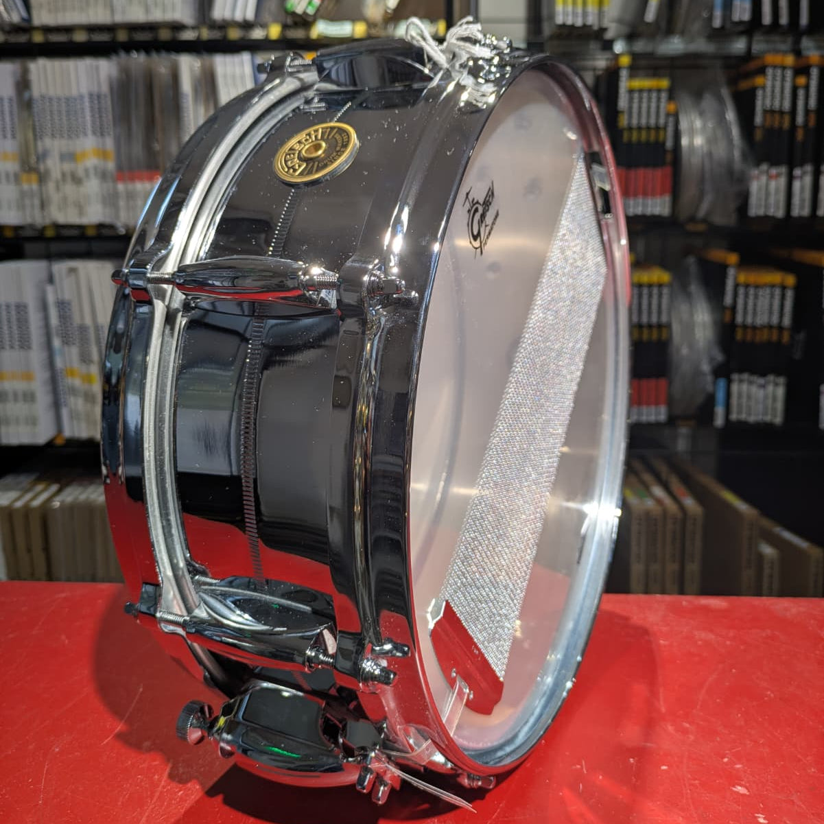rullante 14x5 gretsch in ottone cromato usa brooklin chrome over brass G4160
