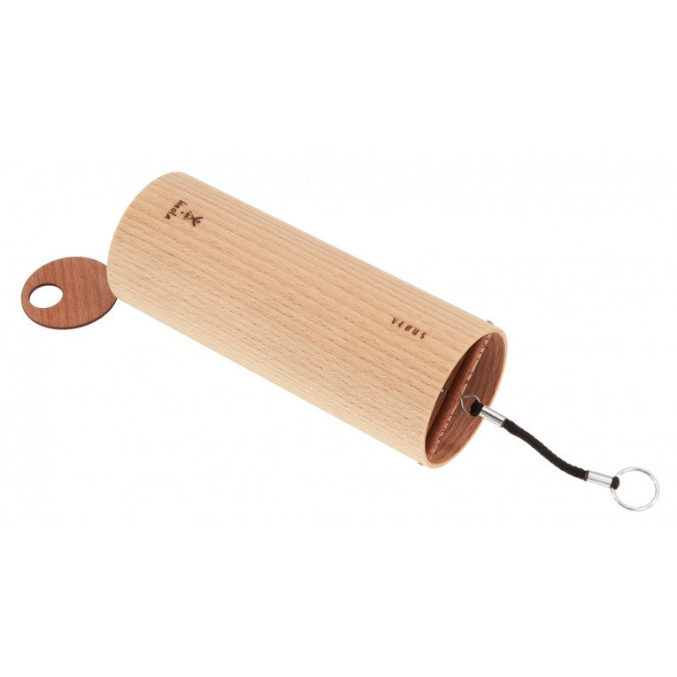 koshi wind chimes heola campana da meditazione cilindrico in legno di faggio accordatura 432Hz modello venere
