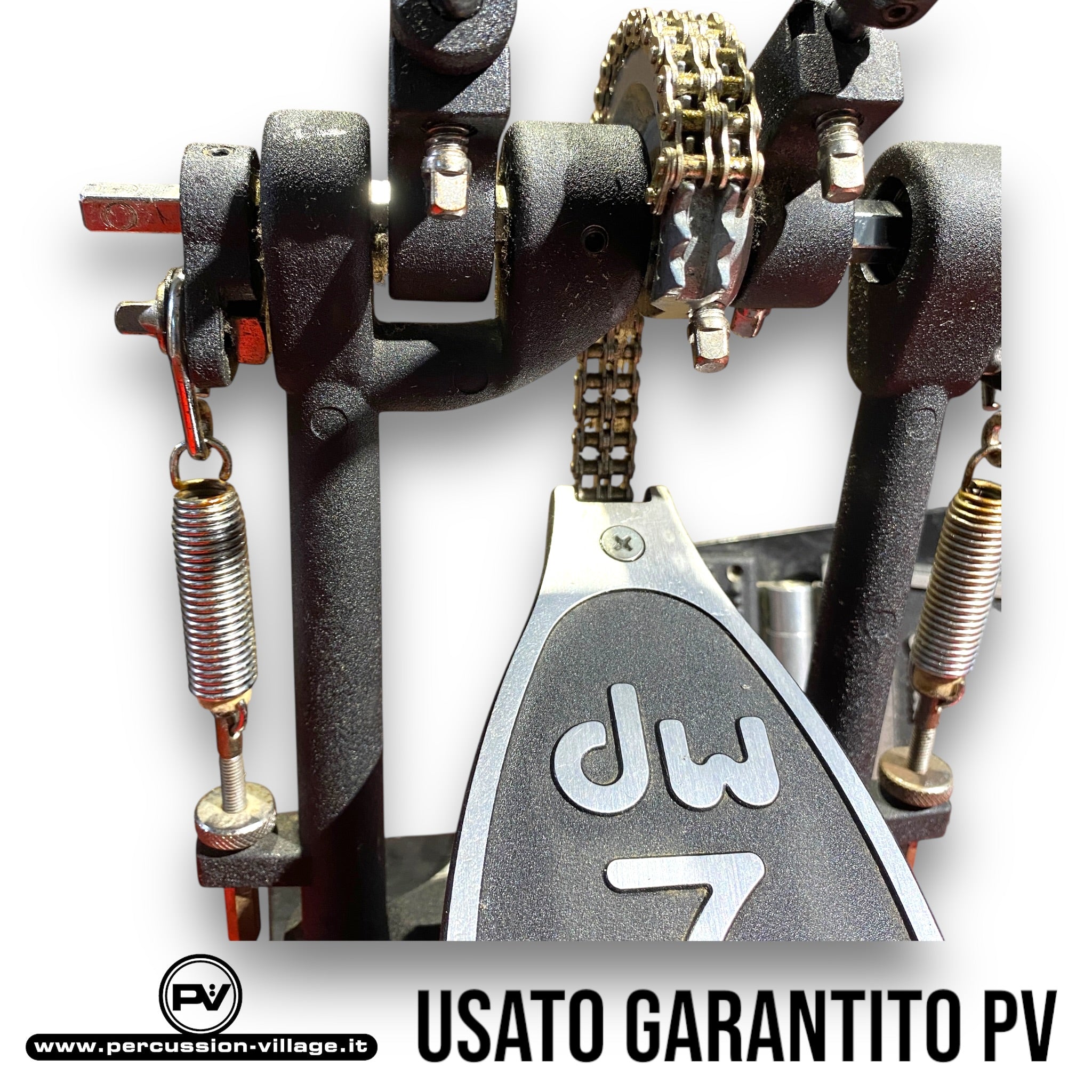 pedale dw7002 doppio  usato in buone condizioni