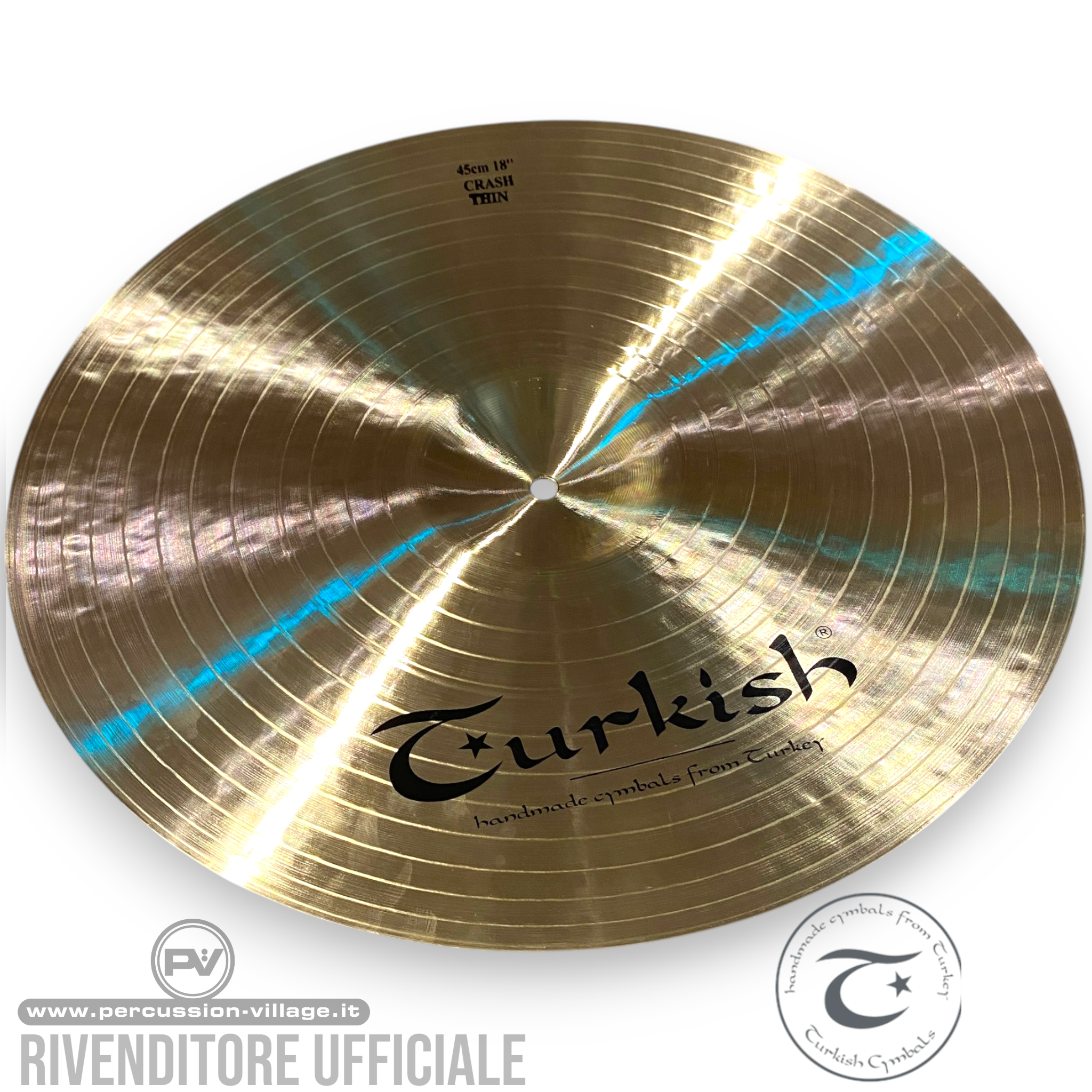 piatto crash 18 turkish signature john blackwell - thin crash