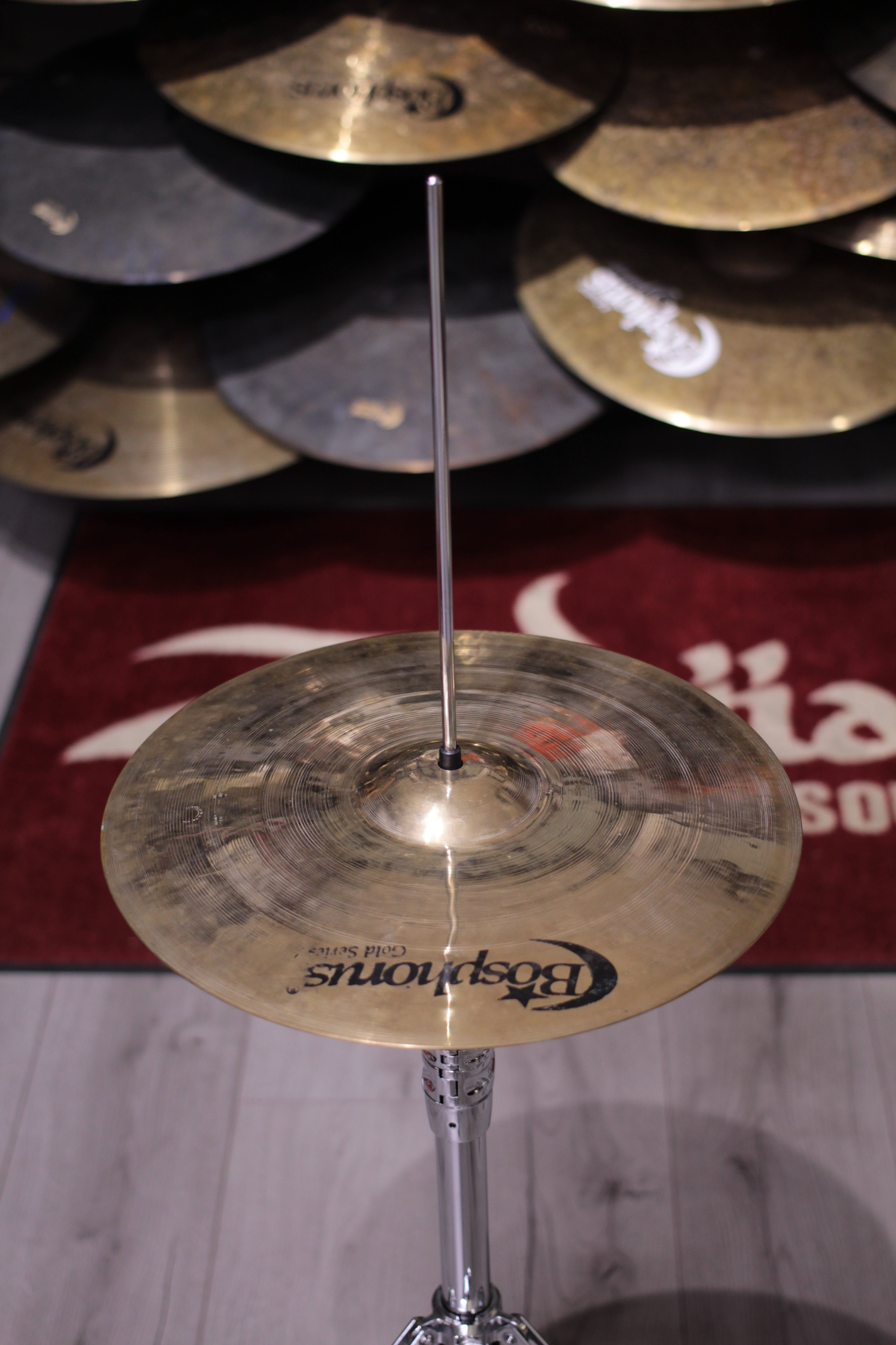 piatto charleston 14" bosphorus coppia serie Gold - usato