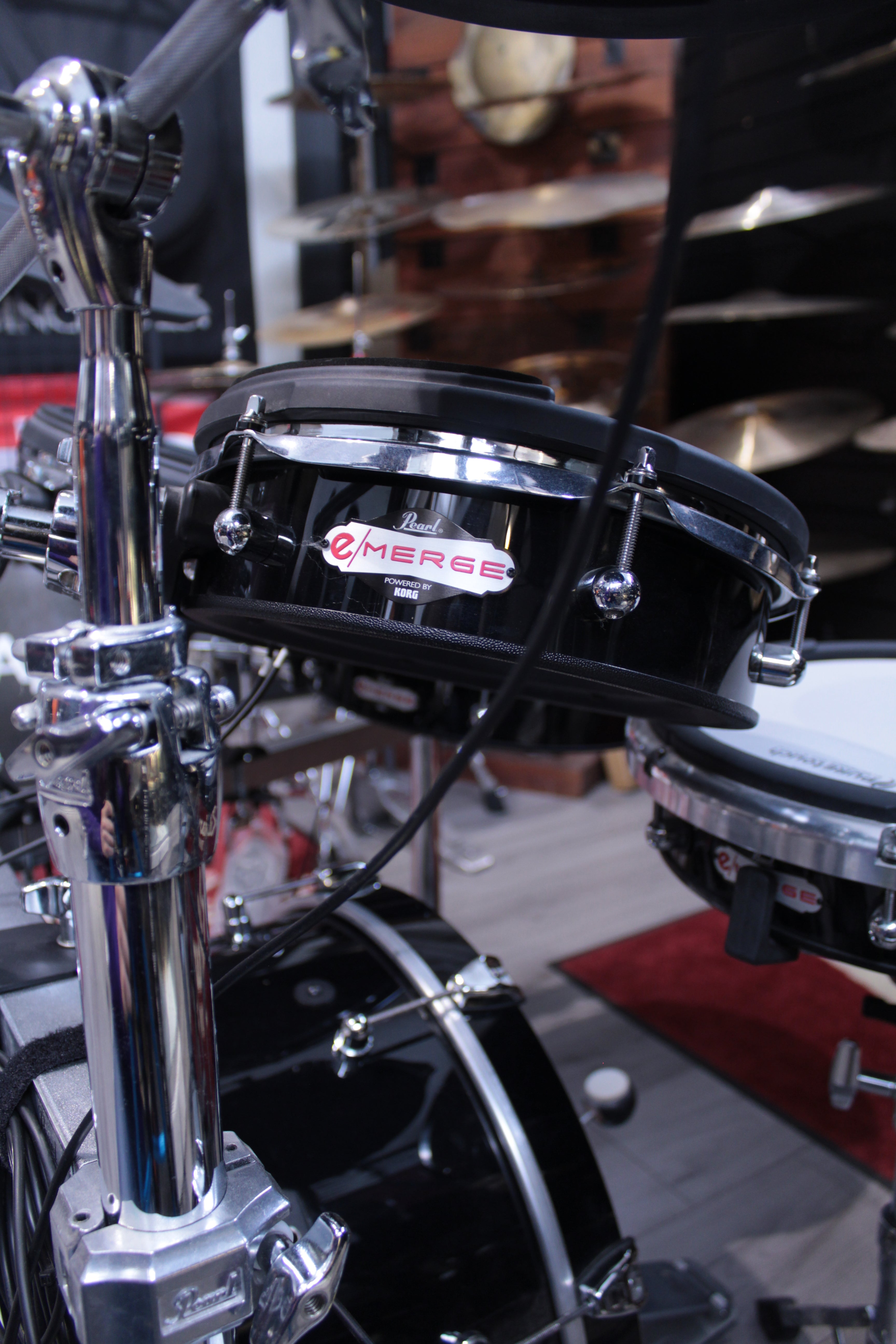 batteria elettronica pearl e/merge em-53hb e/hybrid - usato in condizioni ottime