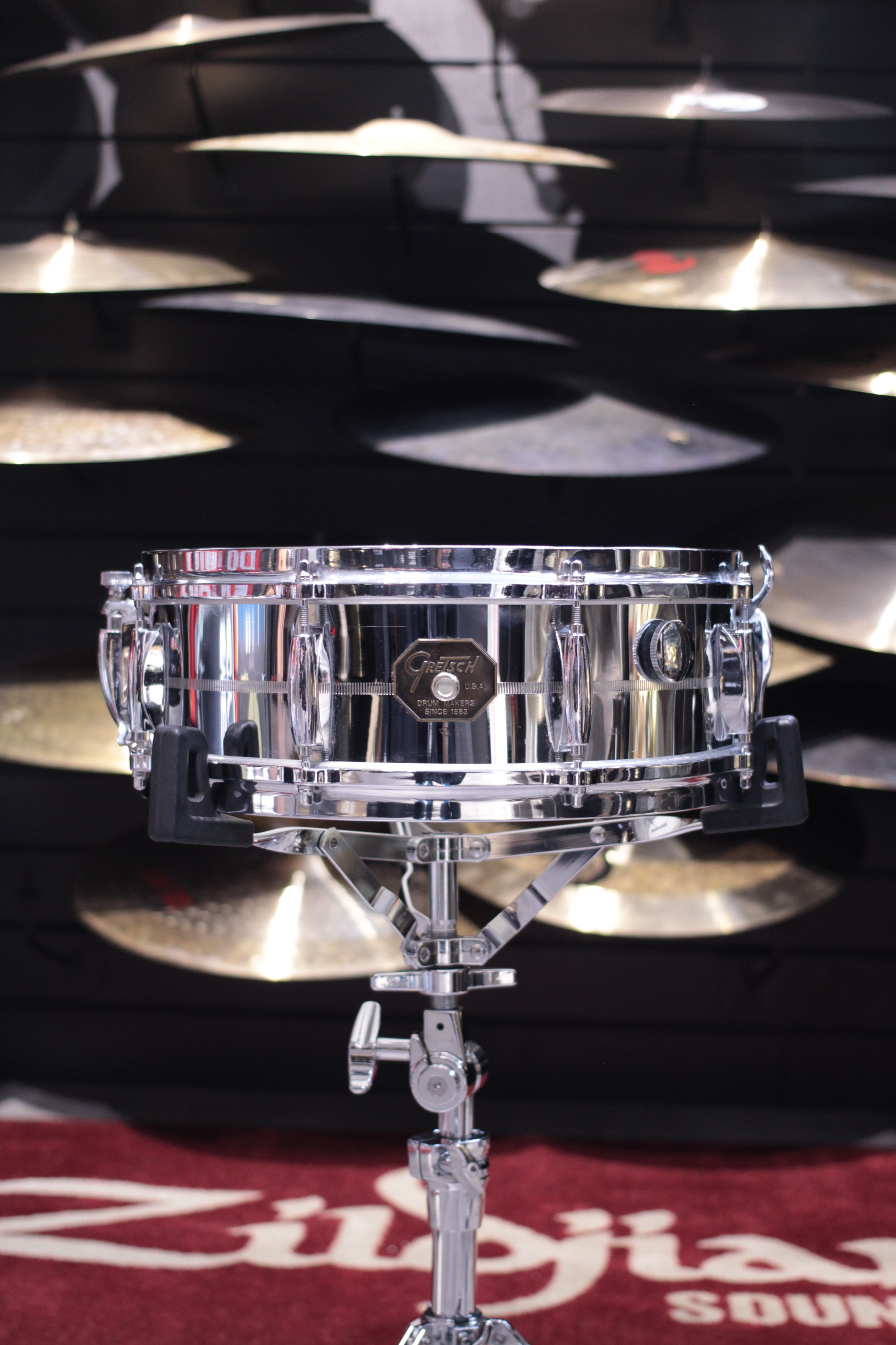 rullante 14x5 gretsch ottone cromato