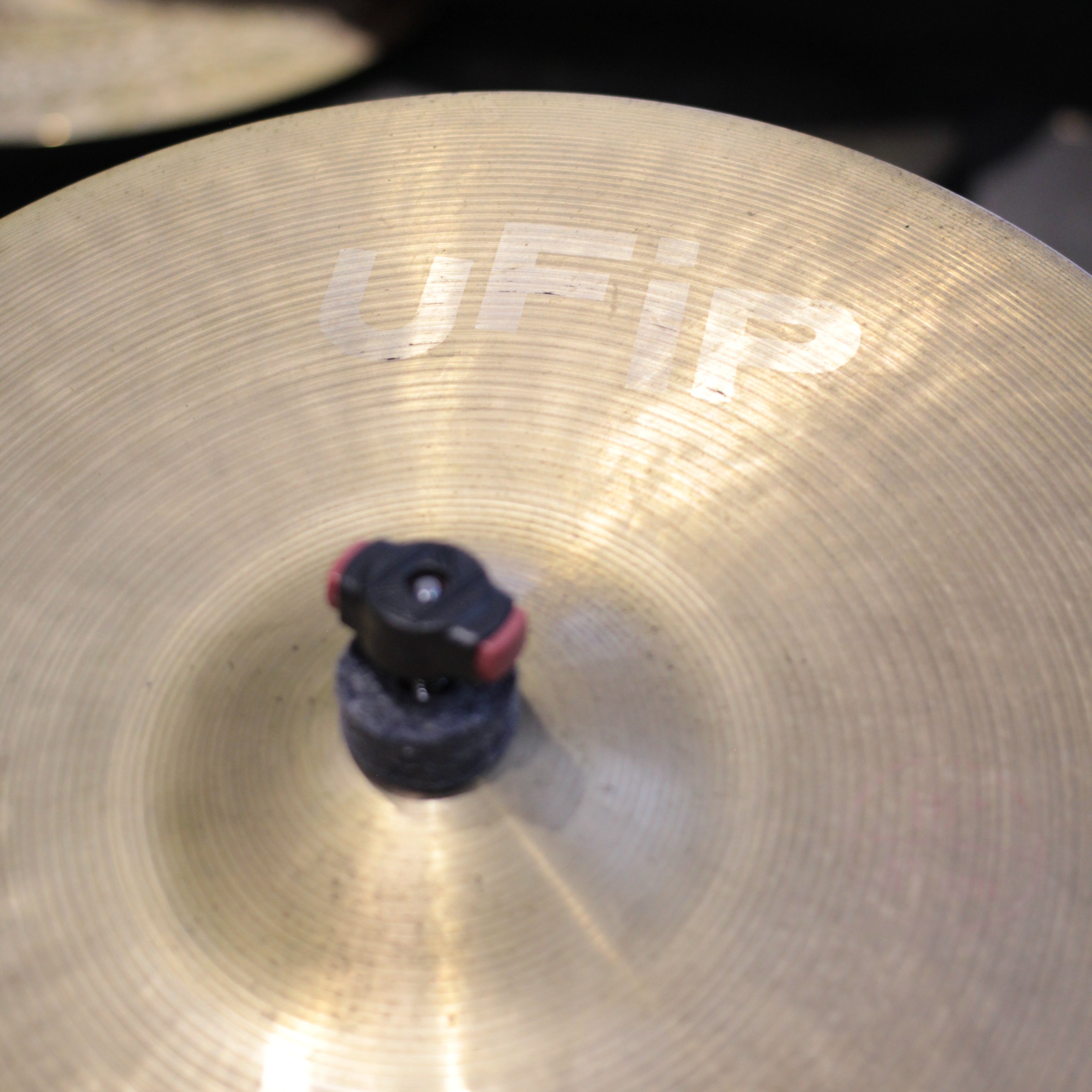 piatto crash 16" ufip serie original  - old logo, anni 90 - usato