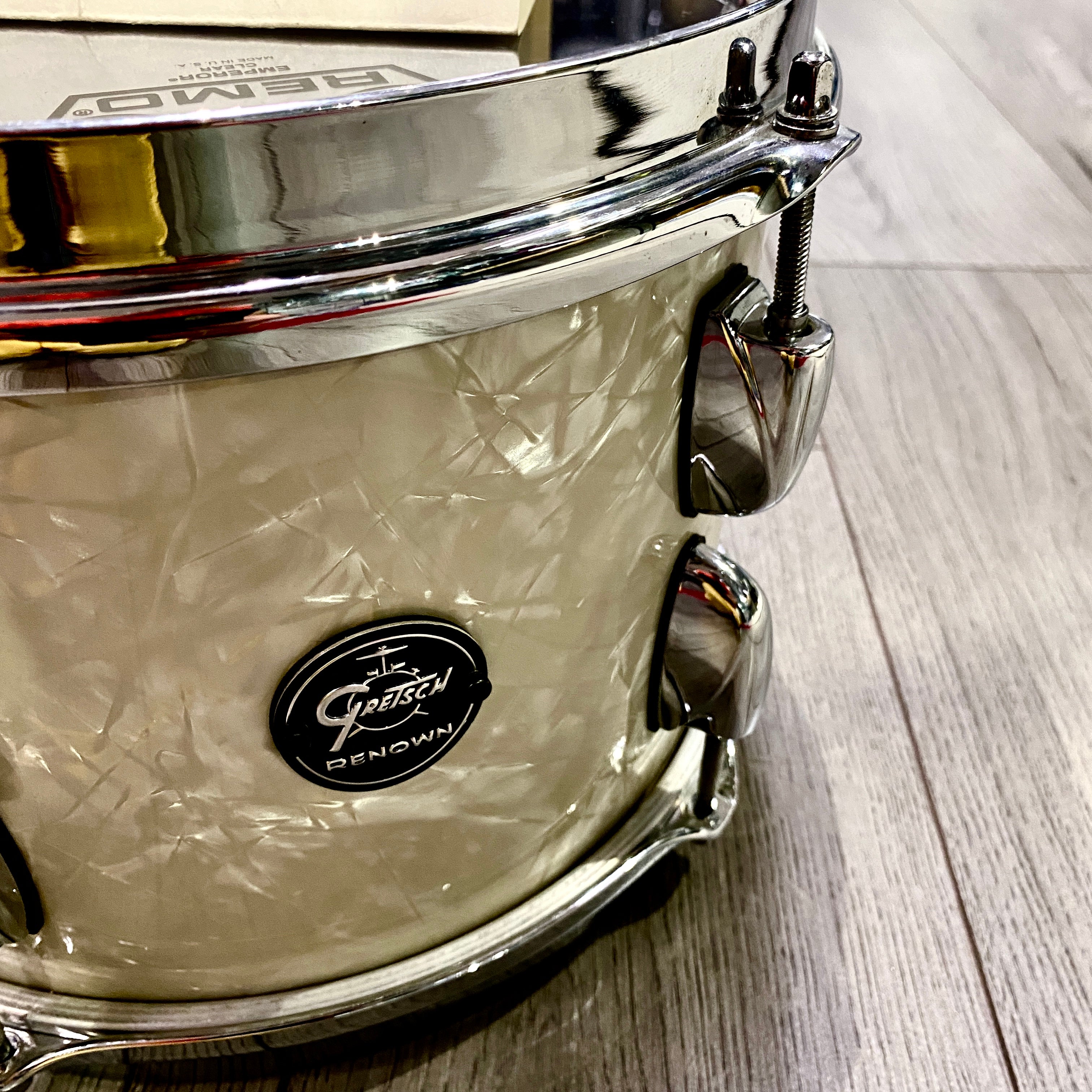 tom gretsch renown maple 10"x7" tt - colore vintage pearl