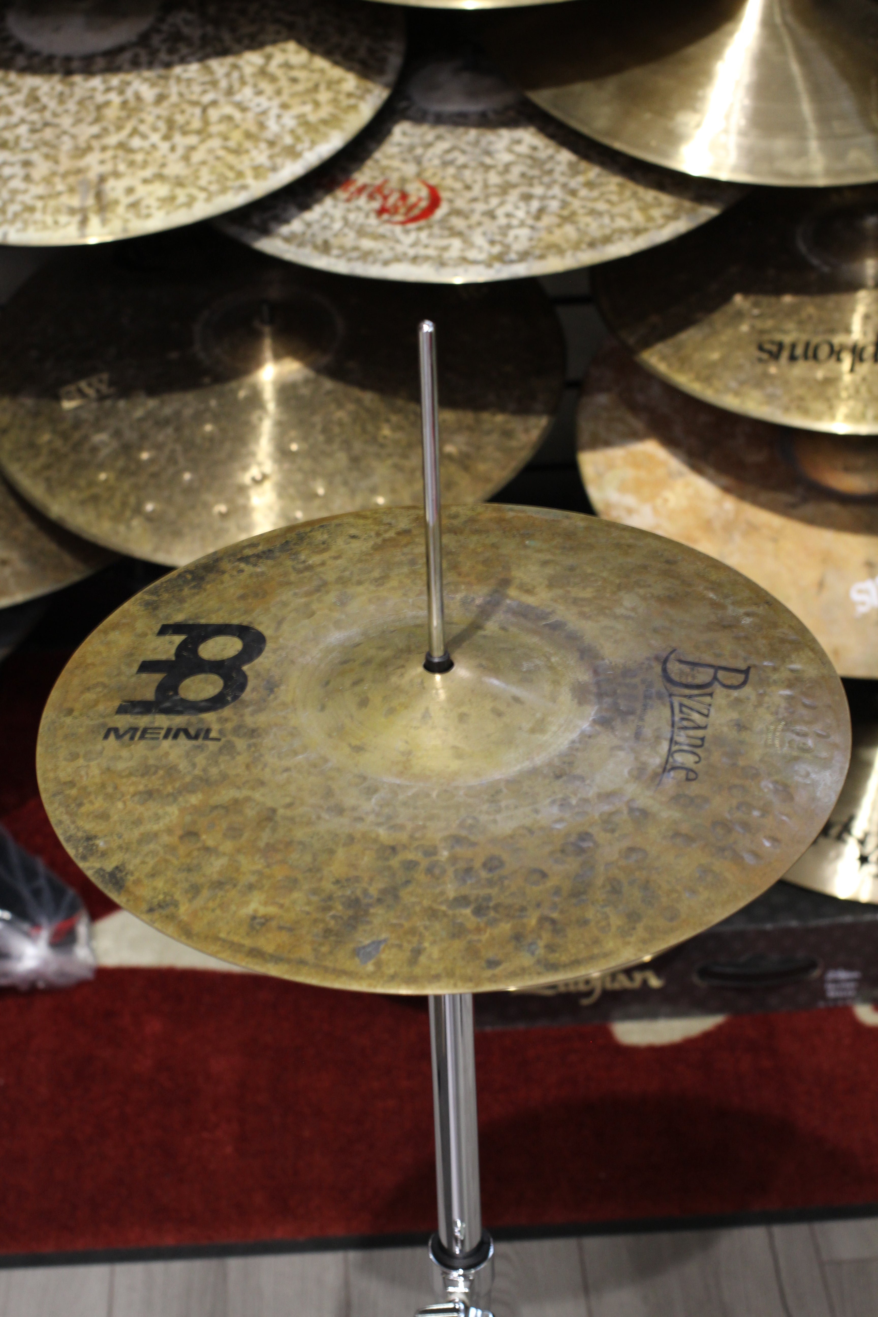 piatto charleston 14 coppia  meinl byzance dark - usato