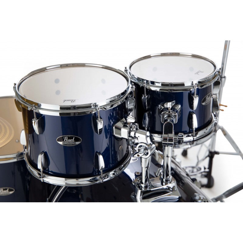 batteria pearl roadshow 22 RS525SBC/C743 Colore royal blue metallic con seconda asta e terzo piatto