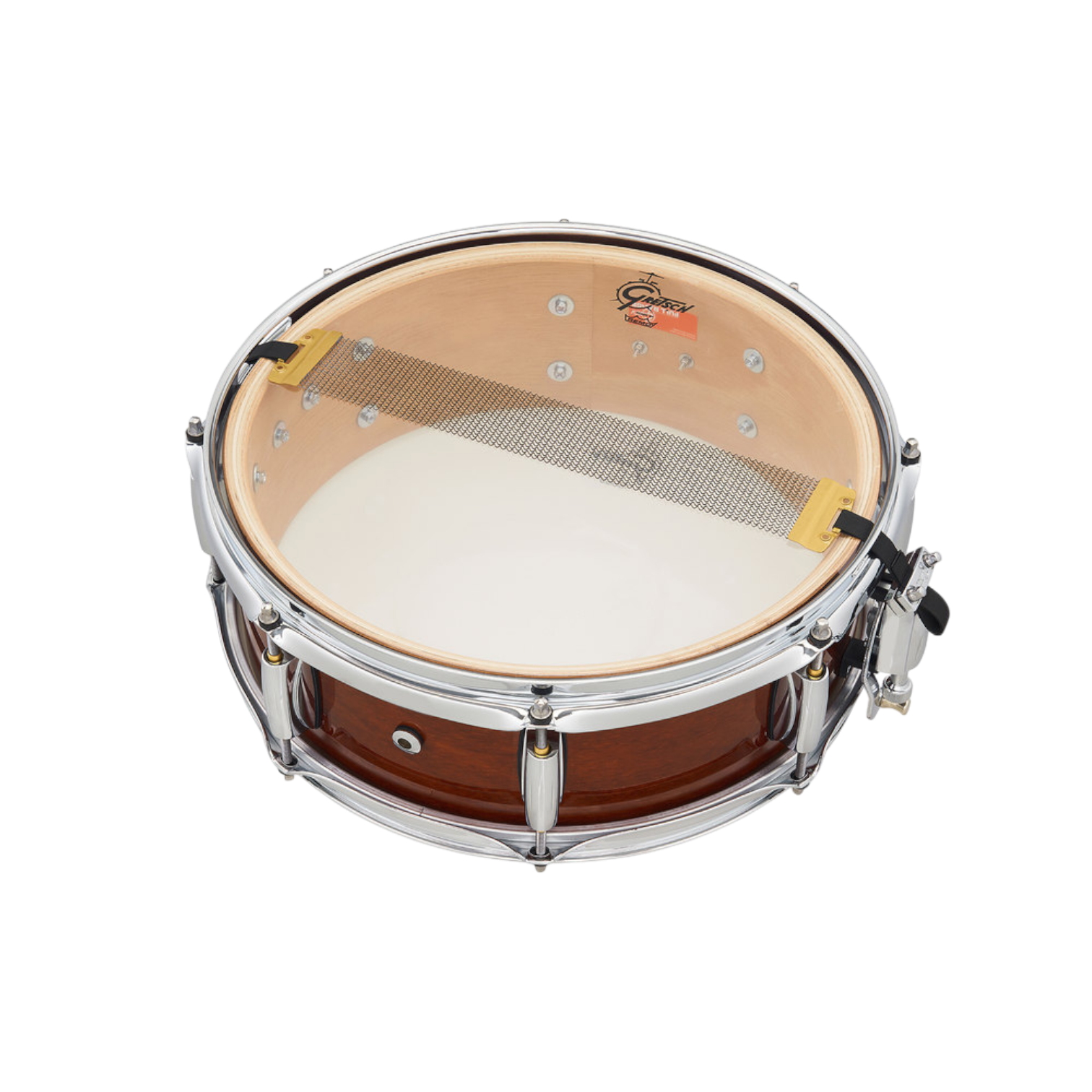 Rullante Gretsch full range mogano/acero 14x5 S1-0514-MMG