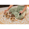 set campana tibetana meinl sonic energy SB-Y1 composta da tre campane con anello di supporto, battente e custodia.