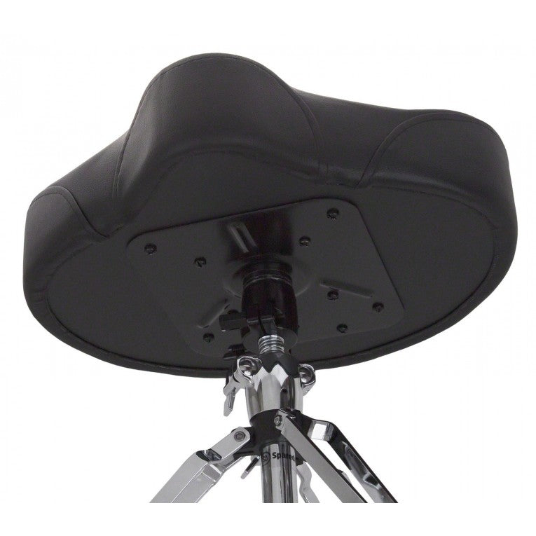 seggiolino hendrix drum professionale a gambe doppie e regolazione a vite seduta a sella di grande spessore SD-DTHS1