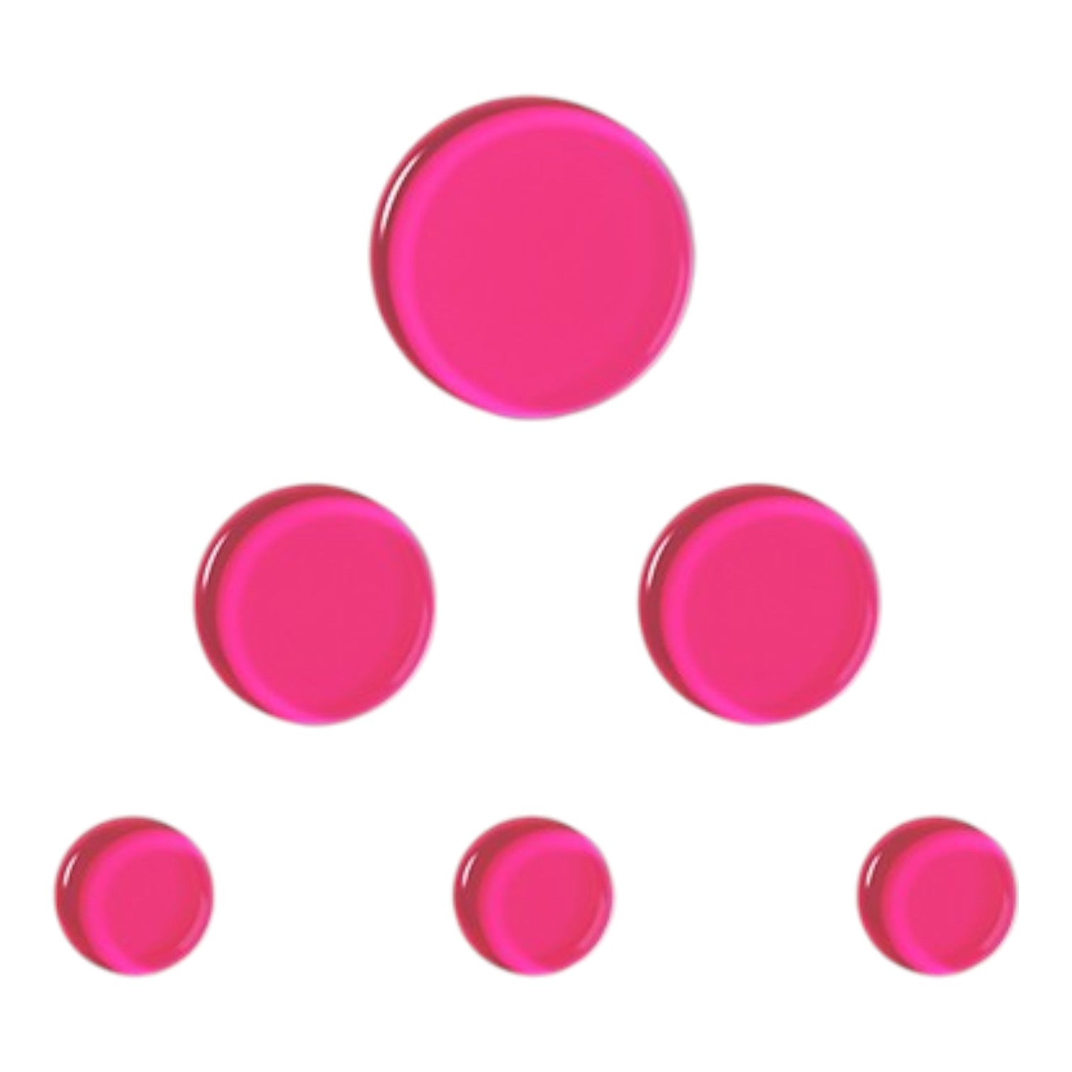 sordina moongel by slapklatz set sordine tonde, 2 x medium + 3 x small + 1 x large - colore Pink