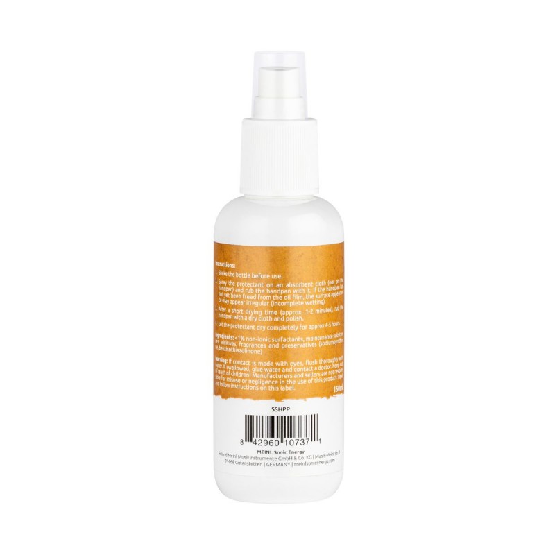 cera per pulizia handpan sonic energy SSHPP protettore spray