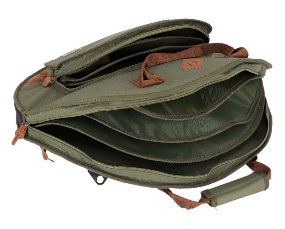 custodia tama piatti TCB22MG borsa power pad "design collection"  moss green  piatti 22" colore verde