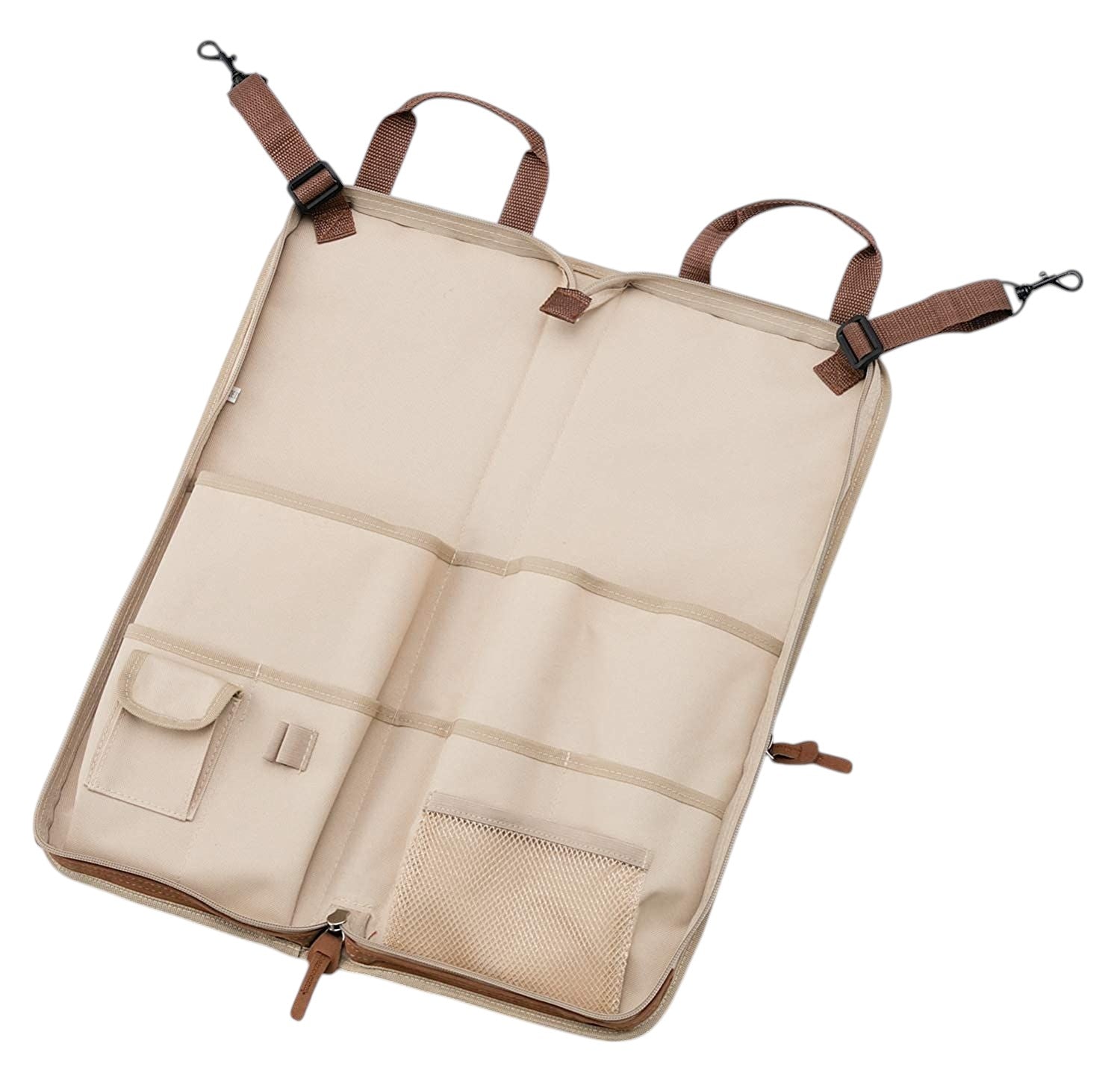 custodia tama bacchette TSB24BE borsa portabacchette power pad
dotata di compartimenti interni e scomparto centrale.