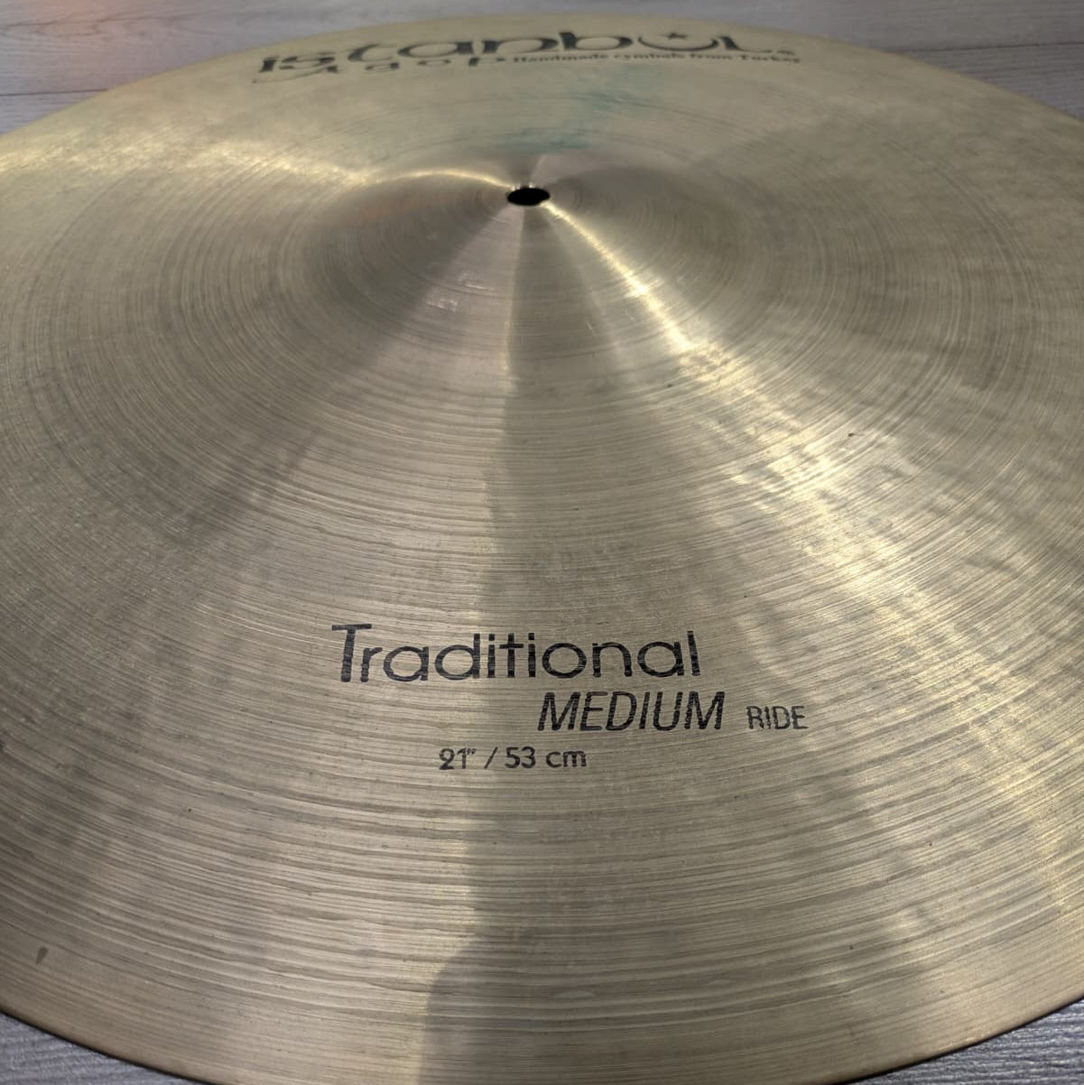 piatto ride 21 Istanbul Agop traditional medium usato