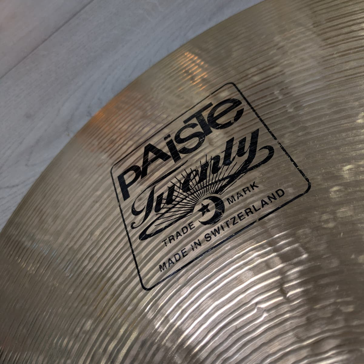 piatto ride 22 paiste serie Twenty raw bell usato