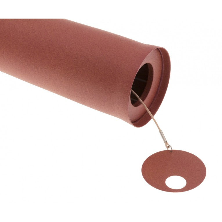 koshi wind chimes heola campana da meditazione cilindrico in alluminio accordatura 432Hz modello ANKAA
