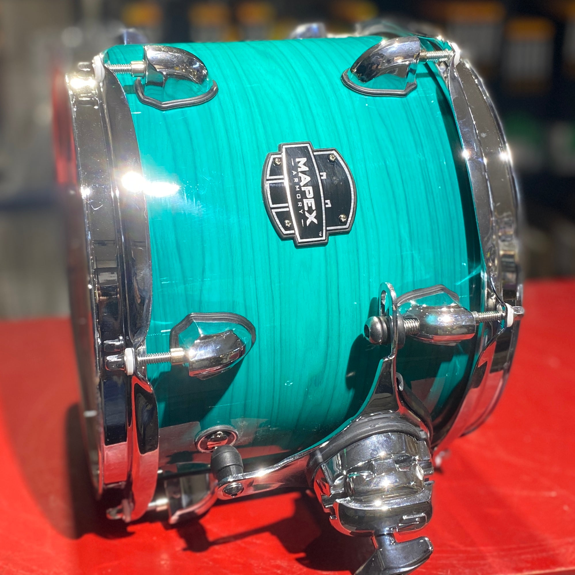 batteria mapex armory 2025 studioease 6 pezzi con supporto tom su cassa in finitura Jade stone burst JO