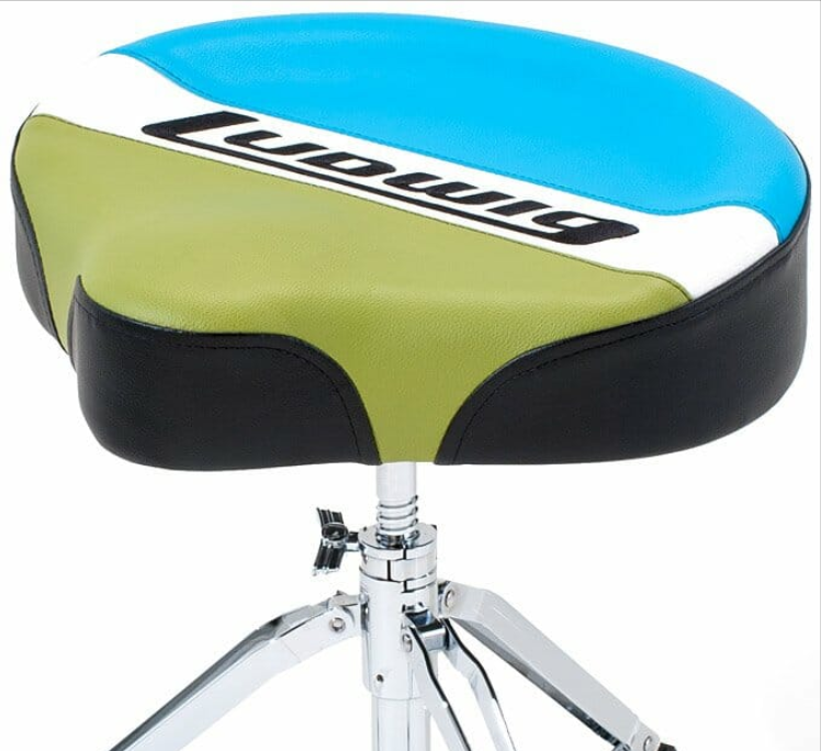 seggiolino Ludwig atlas classic seduta a sella con i classici colori blu e oliva. LAC48THDIR