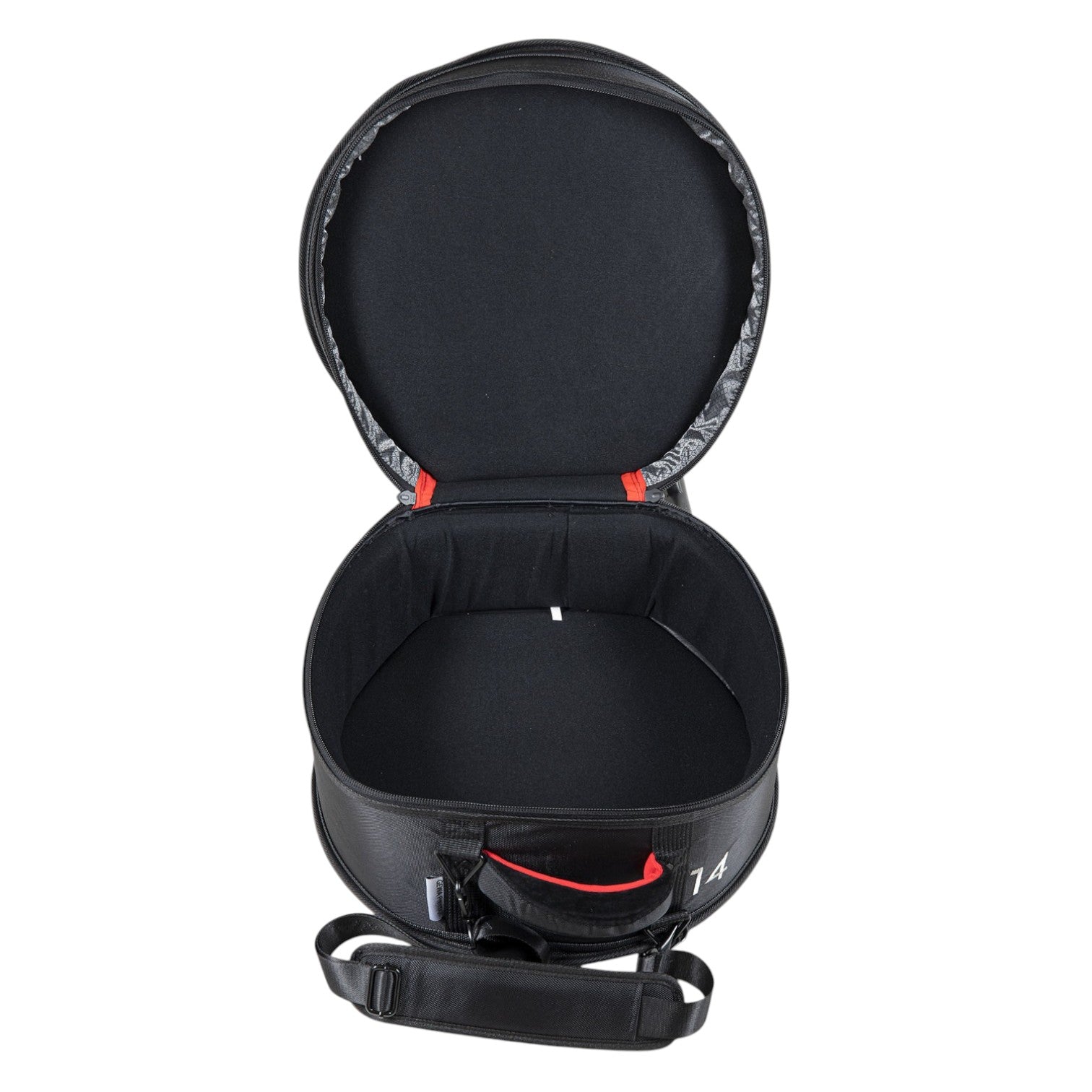 custodia gewa rullante 14x6,5 in cordura serie sps rigida in tessuto