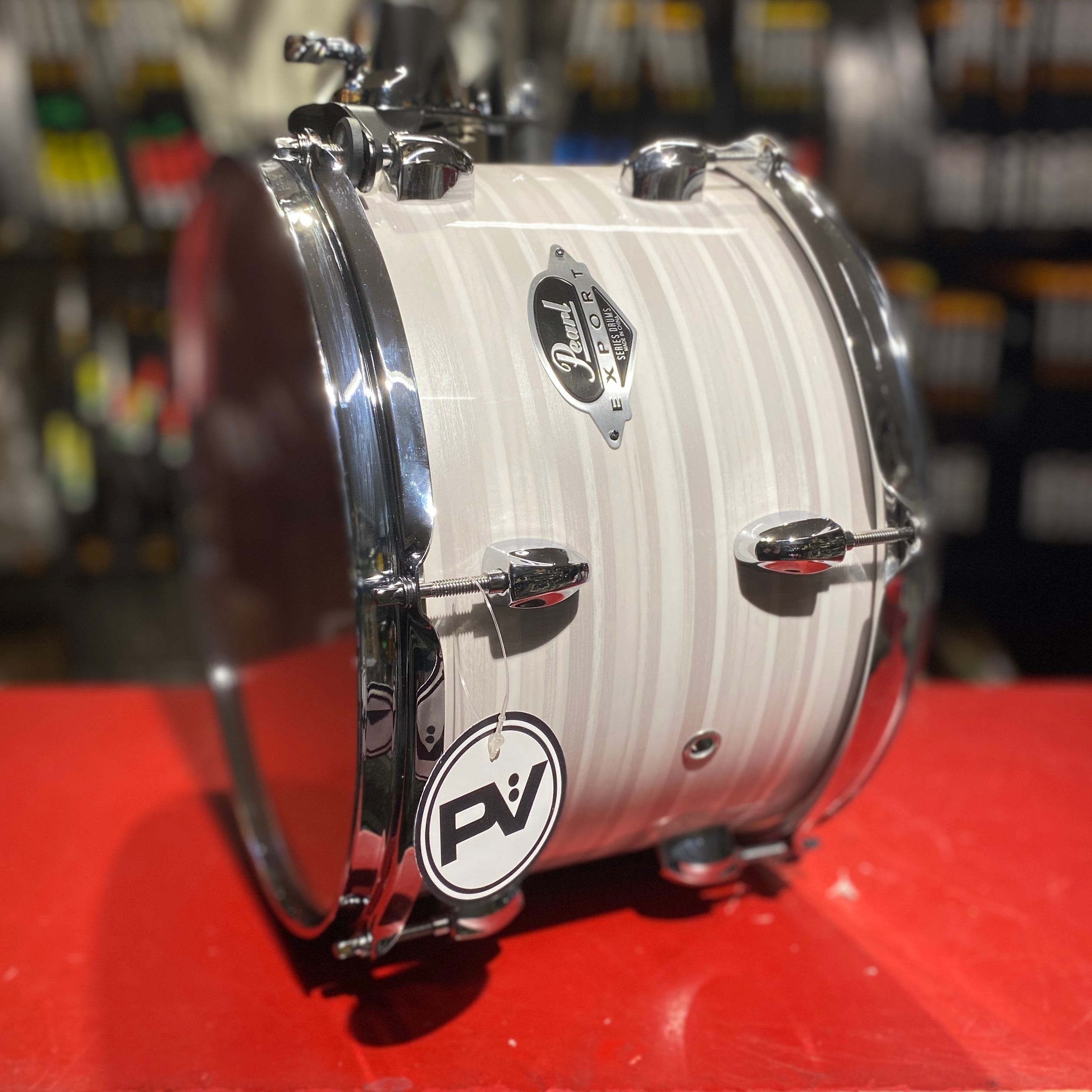 batteria pearl export 22 10 12 16 snare 14 hardware e piatti compresi Slipstream White
EXX725SBR/C777