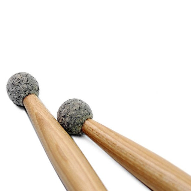 mallet rohema con bacchetta - kombi stick with felt 15mm