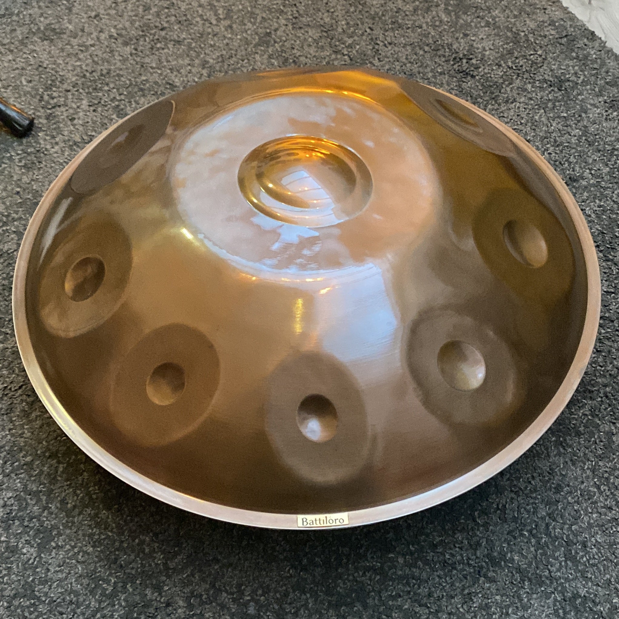 handpan battiloro modello Luna EX-DEMO moon series scala FA minore