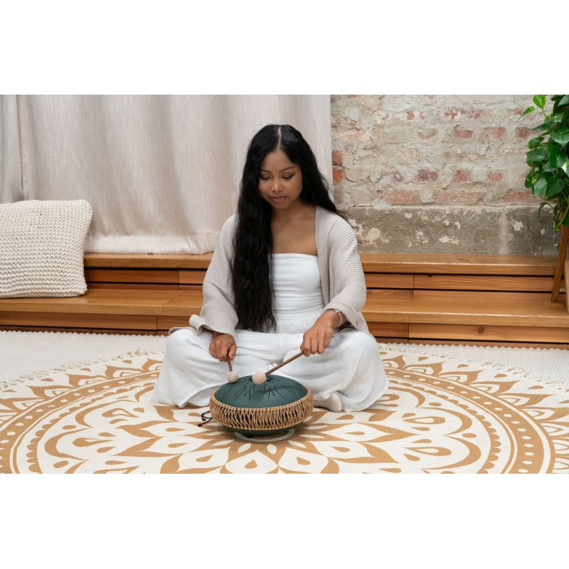 steel tongue drum meinl 10" sonic energy, FA# minore nero MOSTD4DG