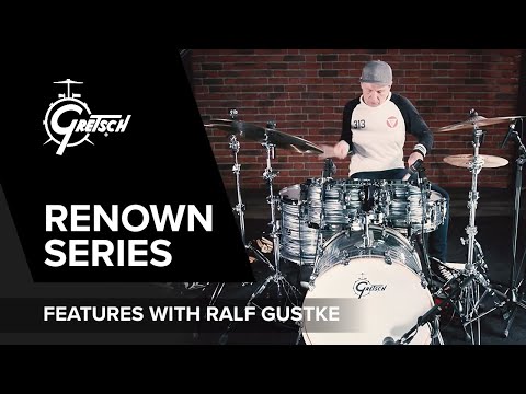 batteria gretsch renown maple shell kit composto da 10x7 - 12x8" 14"x14" floor 20"x16" - colore Cherry Burst