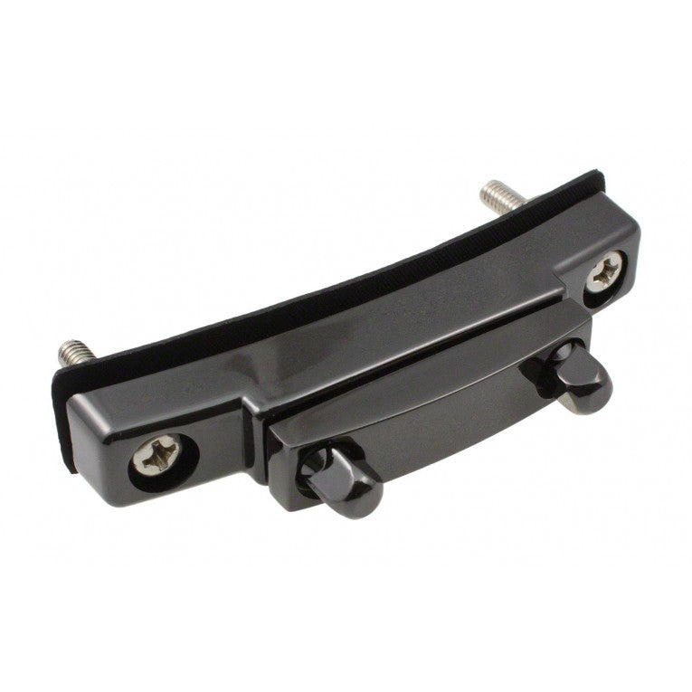 meccanica per rullante vbv butt fissa die cast per rullante - fissaggio cordiera sd-stob1-bk - finitura black chrome